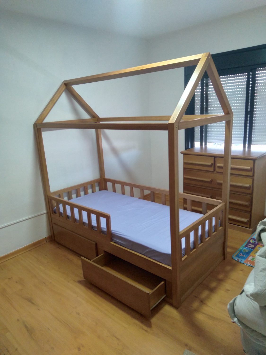 Cama montessoriana entregue a cliente