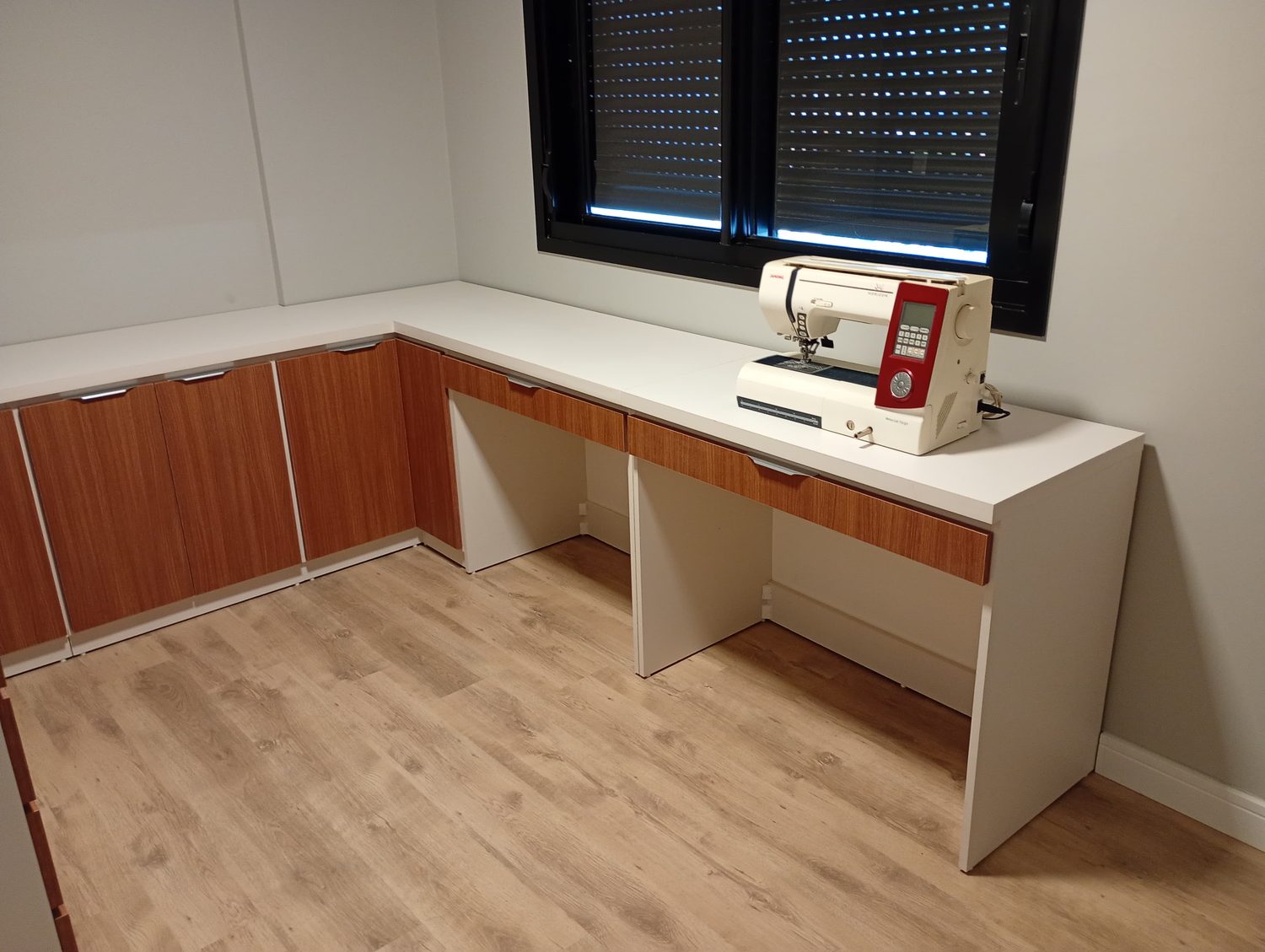 Ateliê planejado entregue a cliente